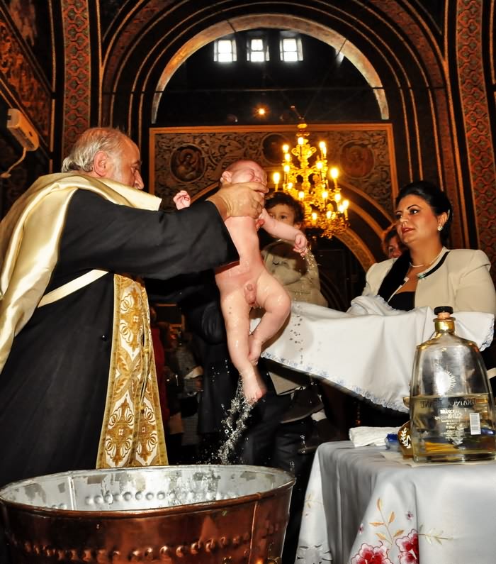 Poza de la botezul lui Tudor